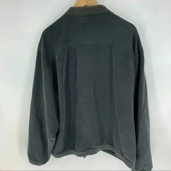 Tommy Bahama XXL Silk Zip Bomber Jacket - Picture 2 of 11